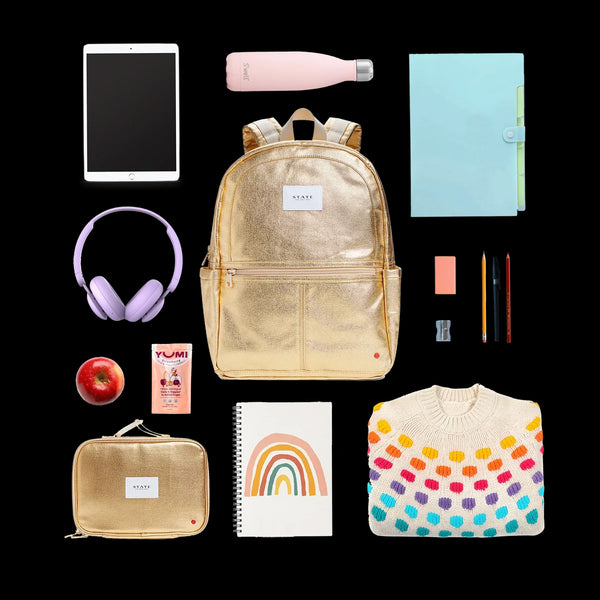 State Bags Kane kids travel backpack- rainbow, capacity