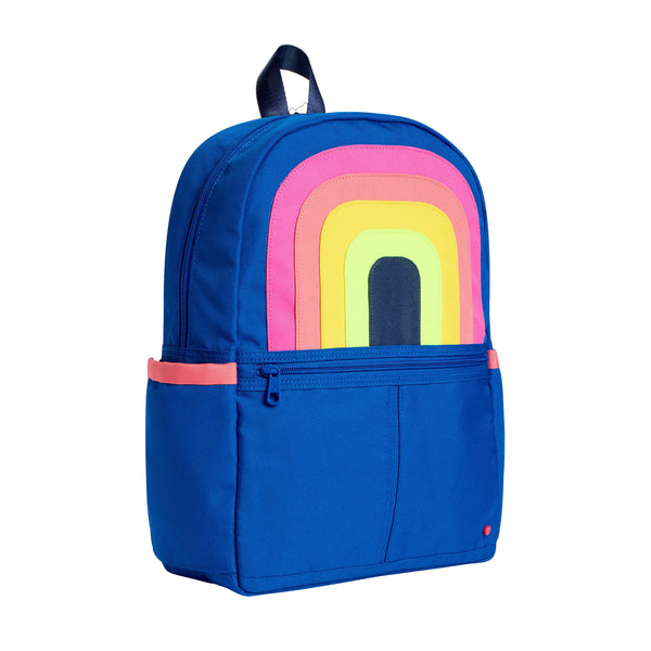State Bags Kane kids travel backpack- rainbow, side