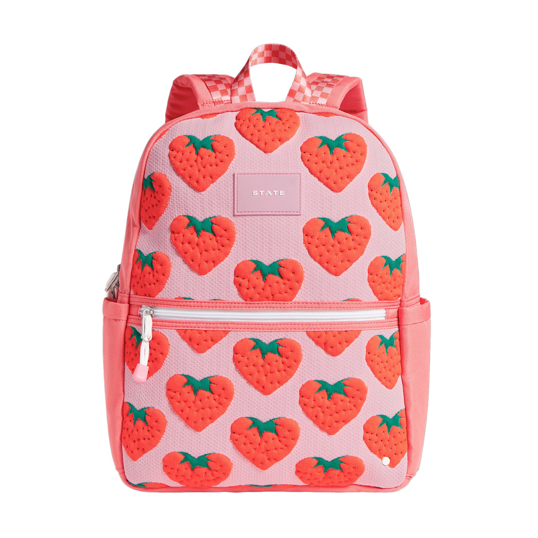 State bags Kane kids travel- strawberries, front