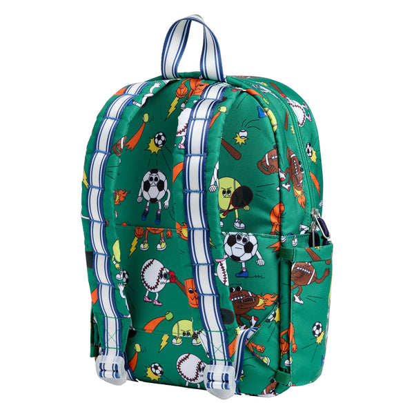 State Bags Kane mini backpack- sports balls, canvas, back