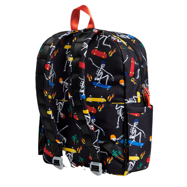 State Bags Kane backpack- skeleton skate, back