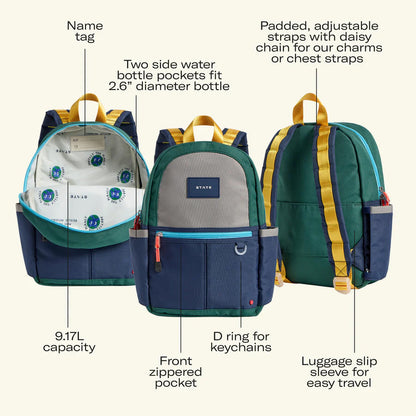 Kane Mini Backpack - Construction Truck