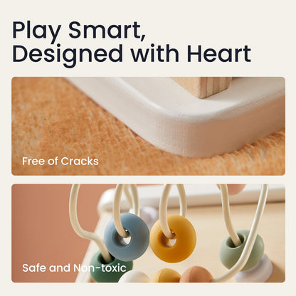 Cottage Activity Cube - Morandi