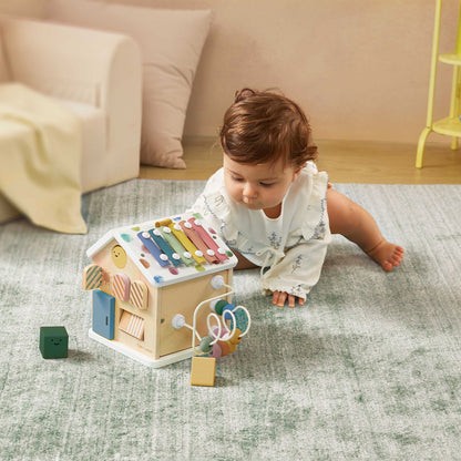 Cottage Activity Cube - Morandi