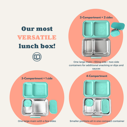 The Snacker™ Lunch Box, Plastic-Free