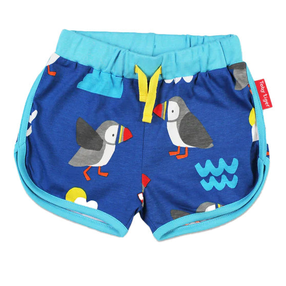 Toby Tiger organic Shorts- puffin print