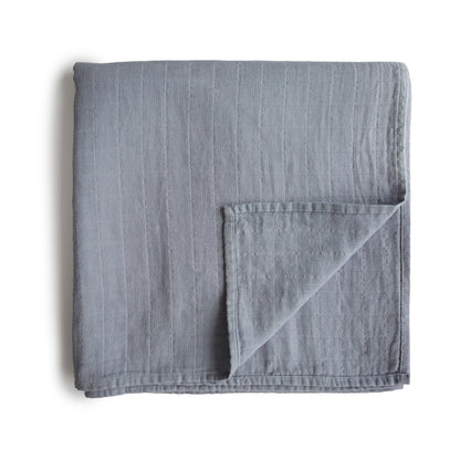 Muslin swaddle blanket, various colors*