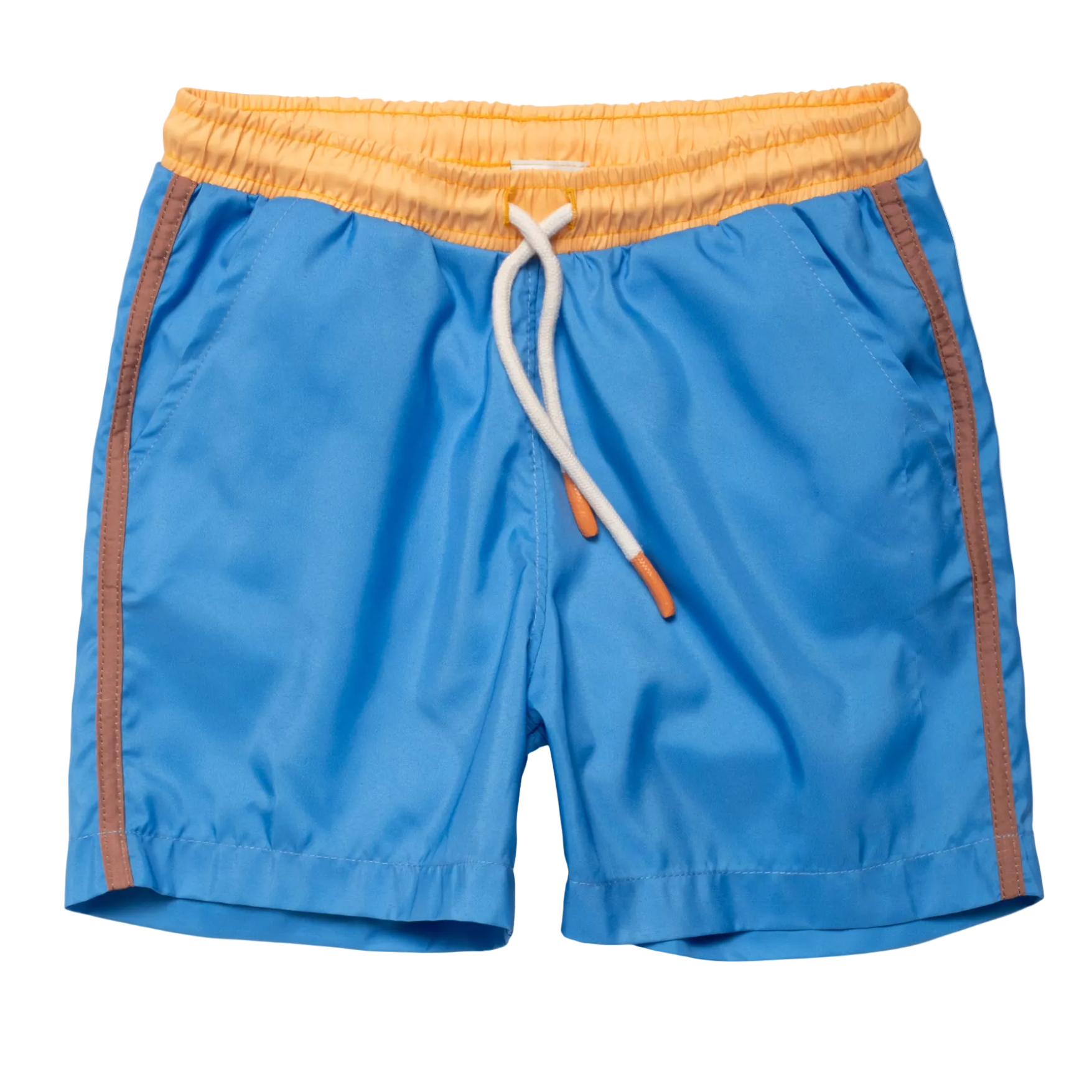 Mon Coeur Blue Colorblock Swim Trunk 