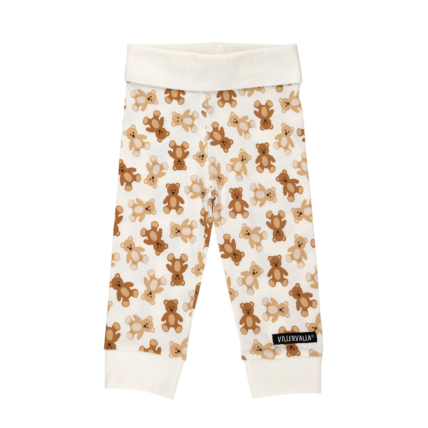 Villervalla Organic Baby Pants- Teddy Bear