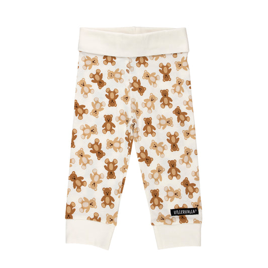 Villervalla Organic Baby Pants- Teddy Bear