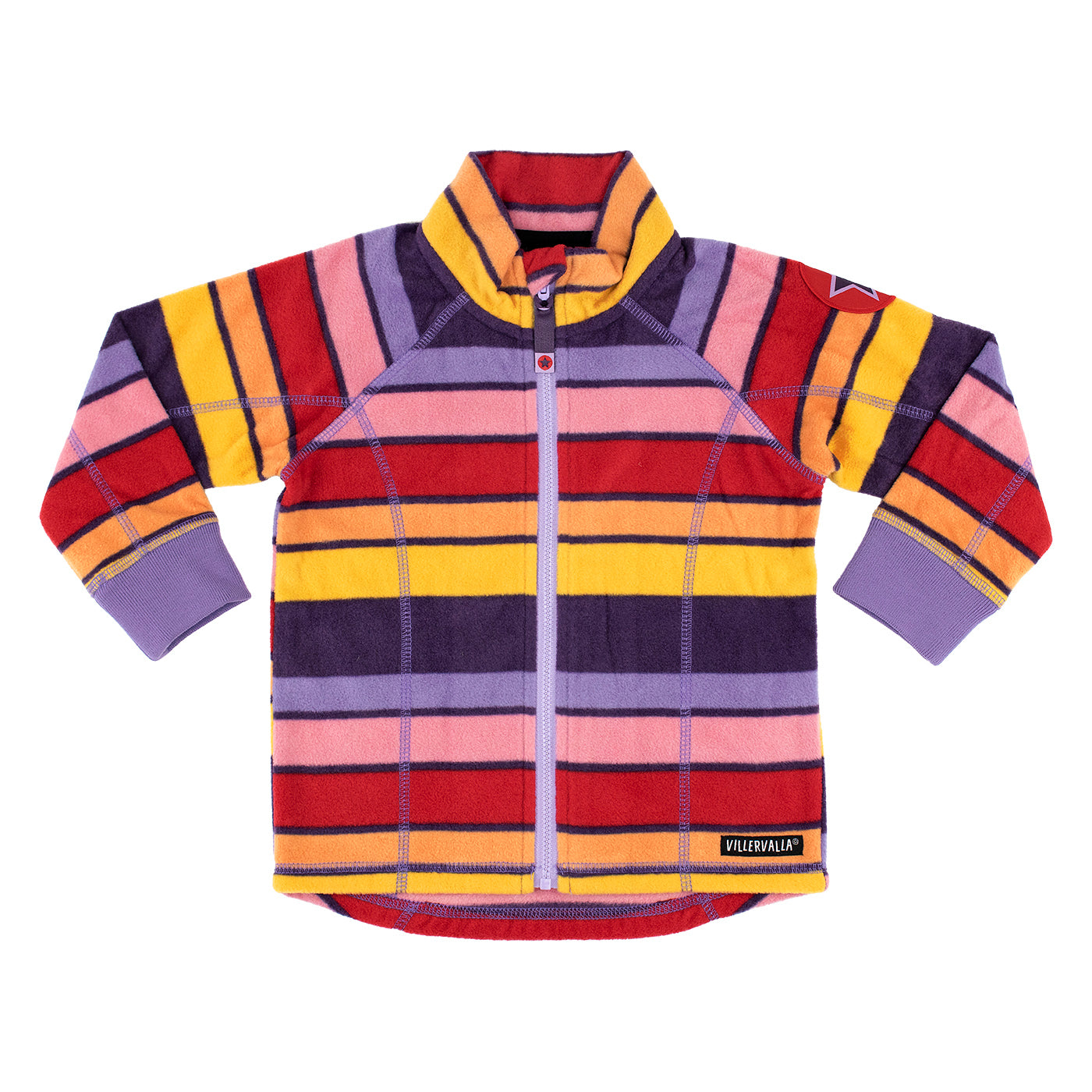 Villervalla Fleece jacket- Verbier stripe