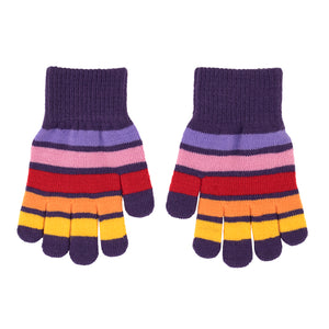 Villervalla Knitted glove- Verbier stripe