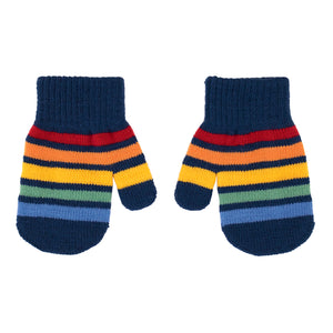 Villervalla Knitted mitten- Chamonix stripe