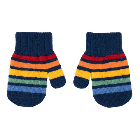 Villervalla Knitted mitten- Chamonix stripe