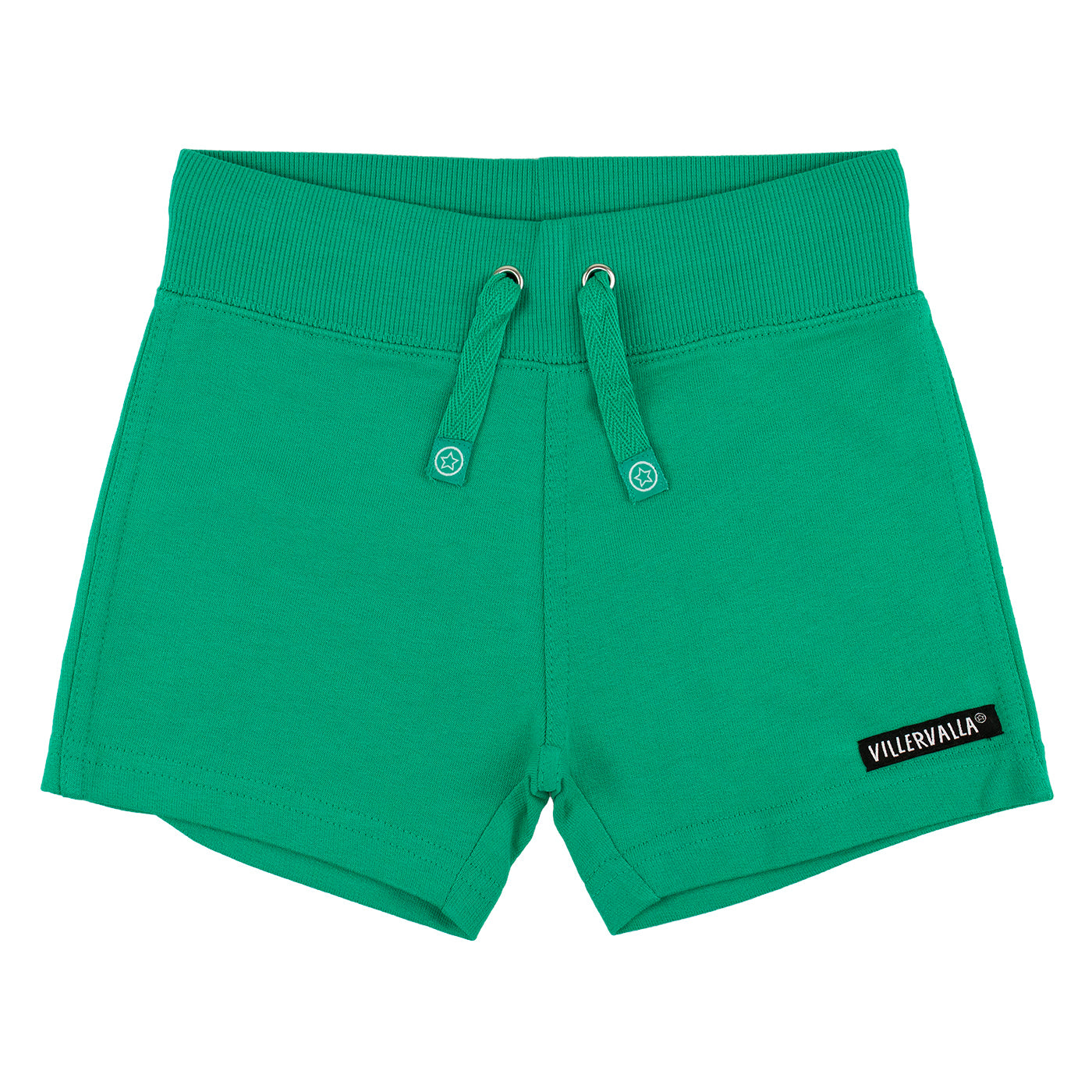 Villervalla Organic Cotton Relaxed Shorts – Peacock Green