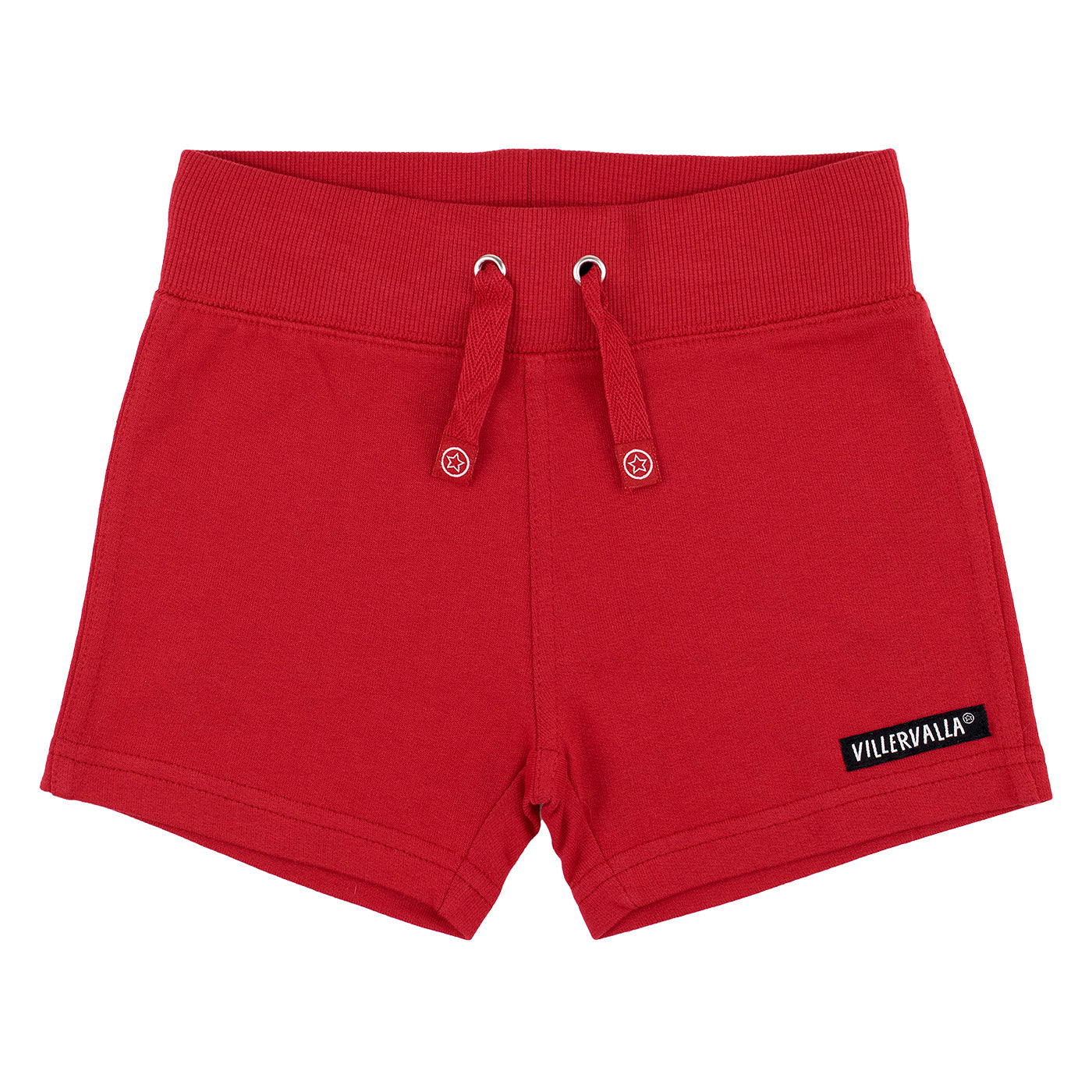 Villervalla Organic Cotton Relaxed Shorts – Salsa Red