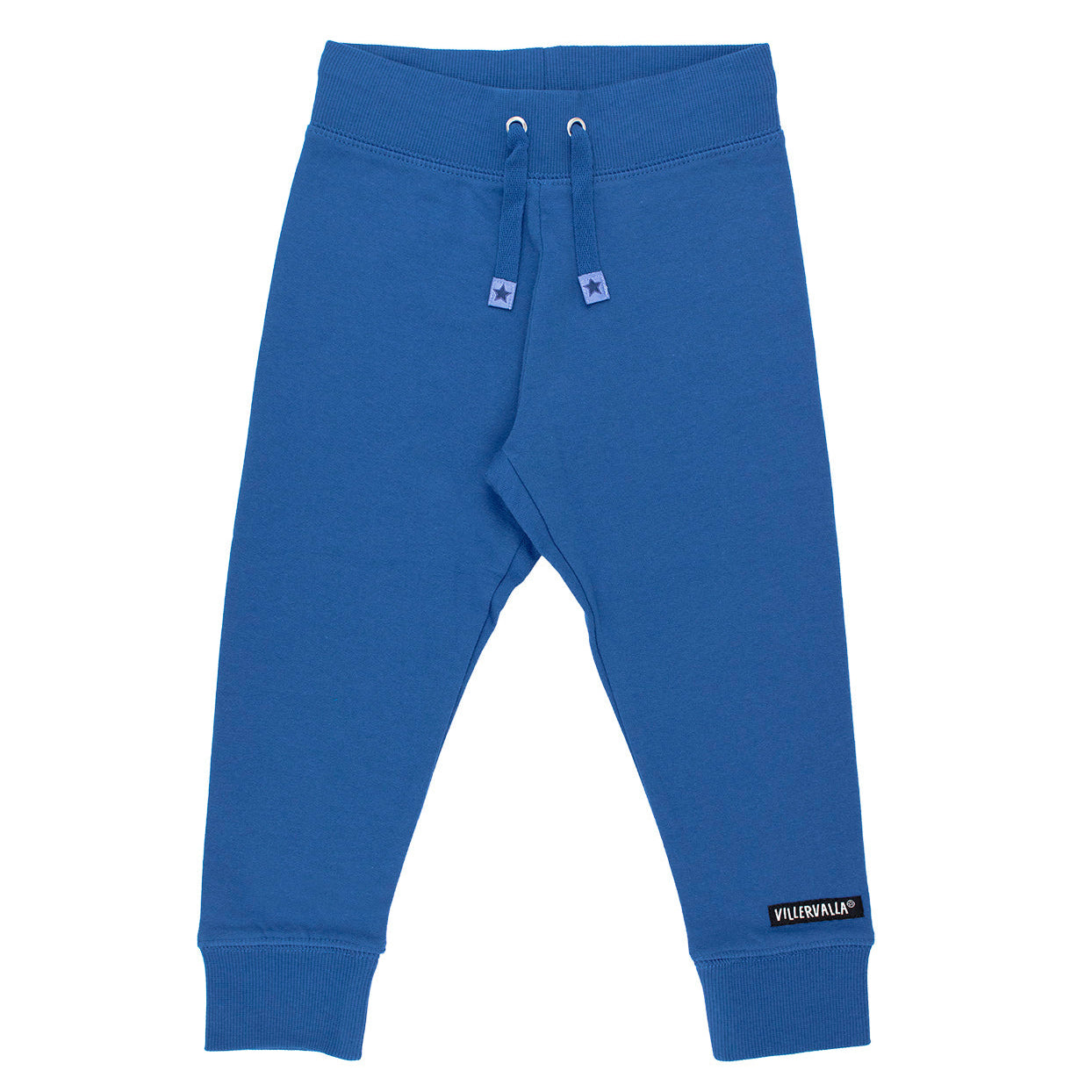 Villervalla Organic Kids' Sweatpants- Atlantic Blue
