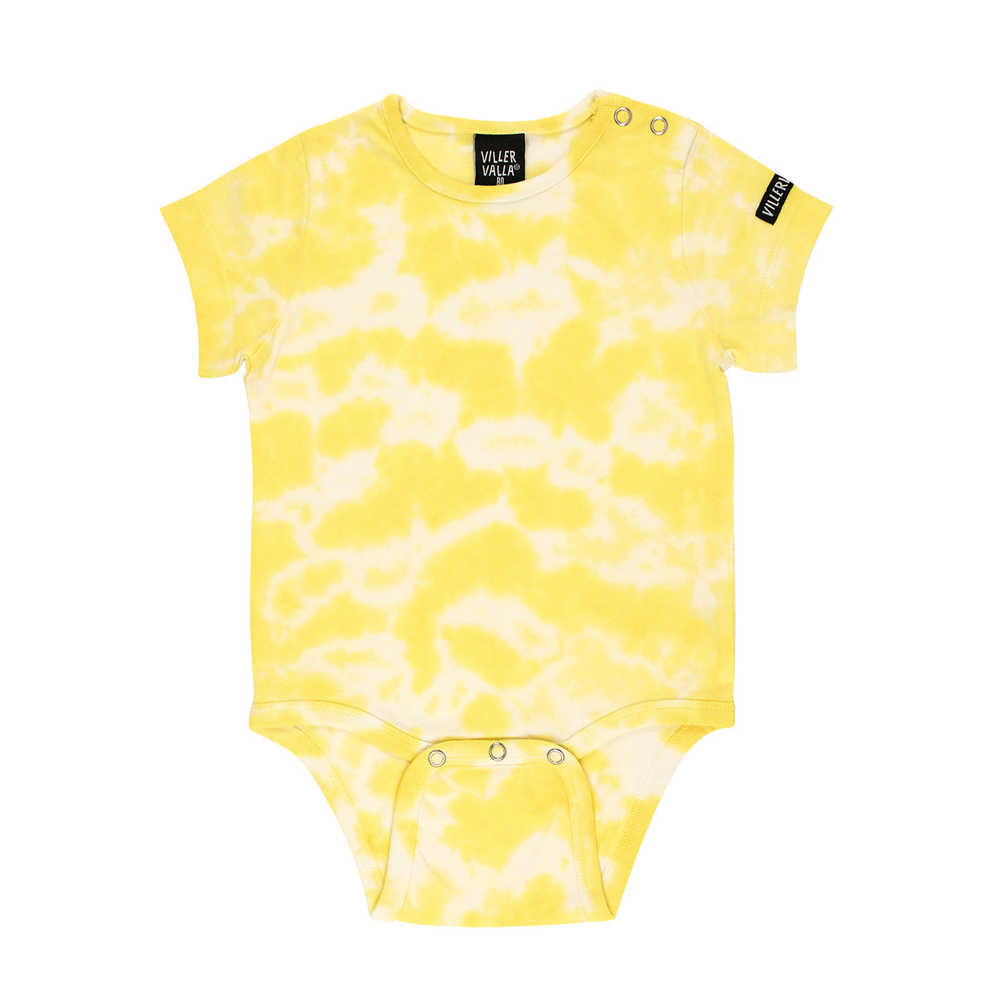 Villervalla organic Bodysuit- lemon tie dye