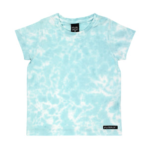 Villervalla Short sleeve top- pool tie dye