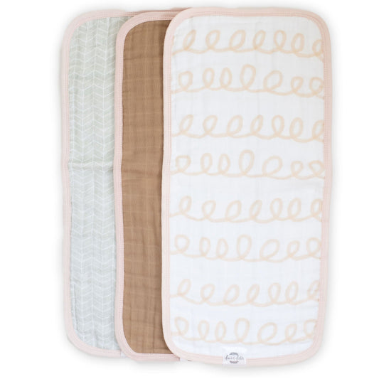 Fawn & Foster organic Burp cloths- haven*