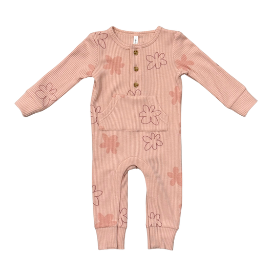 Waffle Romper - Daisy Doodle