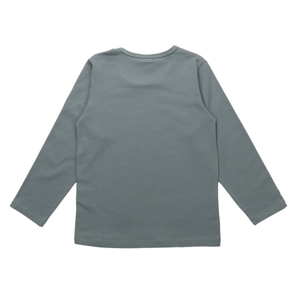 Walkiddy organic Long sleeve shirt- whales, back