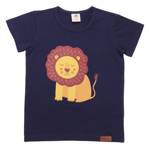 Walkiddy organic Short sleeve shirt- lion