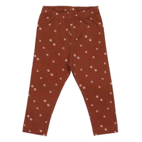 Walkiddy organic Leggings- paw prints