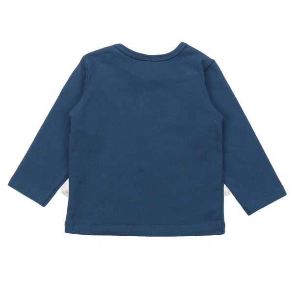 Walkiddy organic Long sleeve shirt- tiny trains