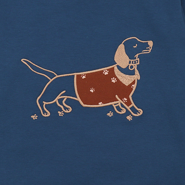 Walkiddy organic Sweatshirt- dachshund