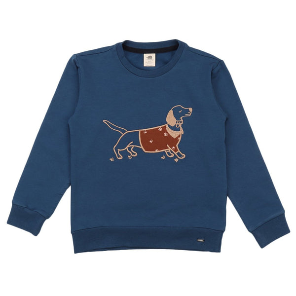 Walkiddy organic Sweatshirt- dachshund