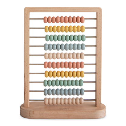 Wooden Abacus - Muted Colors | Mushie