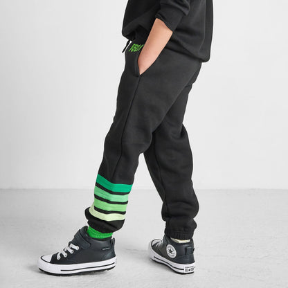 Joggers- green striped*