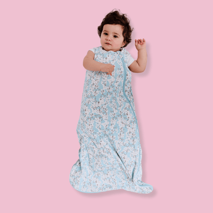 One & Done All-Season Sleep Sack - Cherry Blossoms | Norani Baby