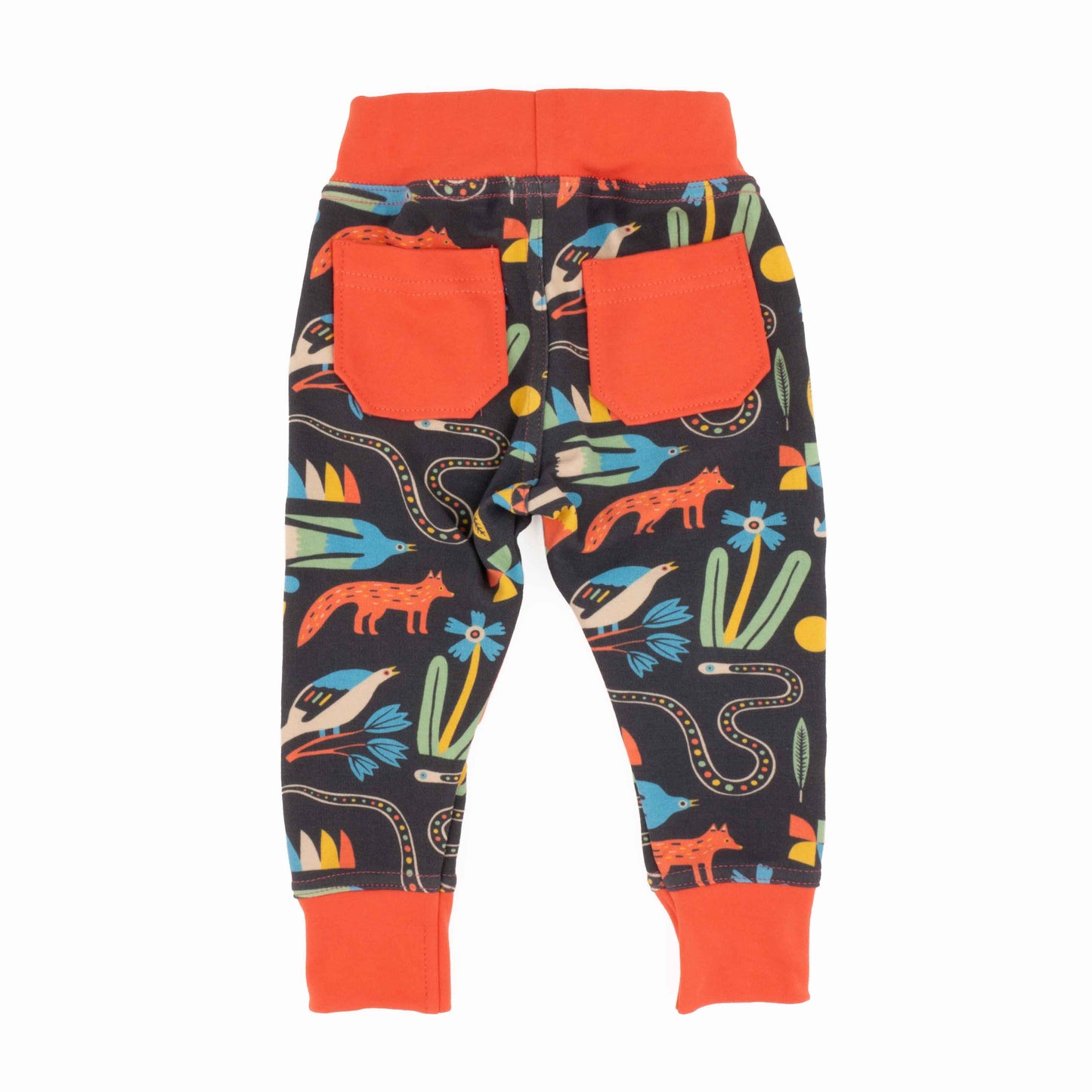 Baby Print Joggers - Organic Cotton | Peace House Studio