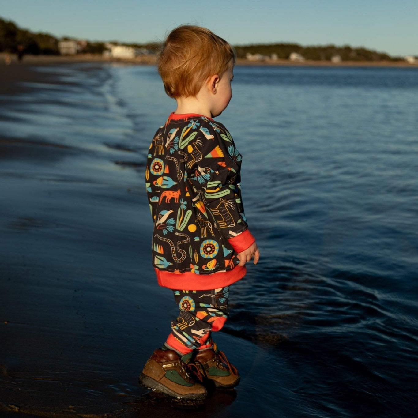 Baby Print Sweatshirt - Organic Cotton | Peace House Studio