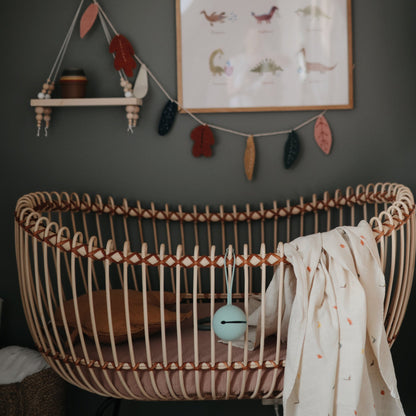 Muslin swaddle blanket, various colors*