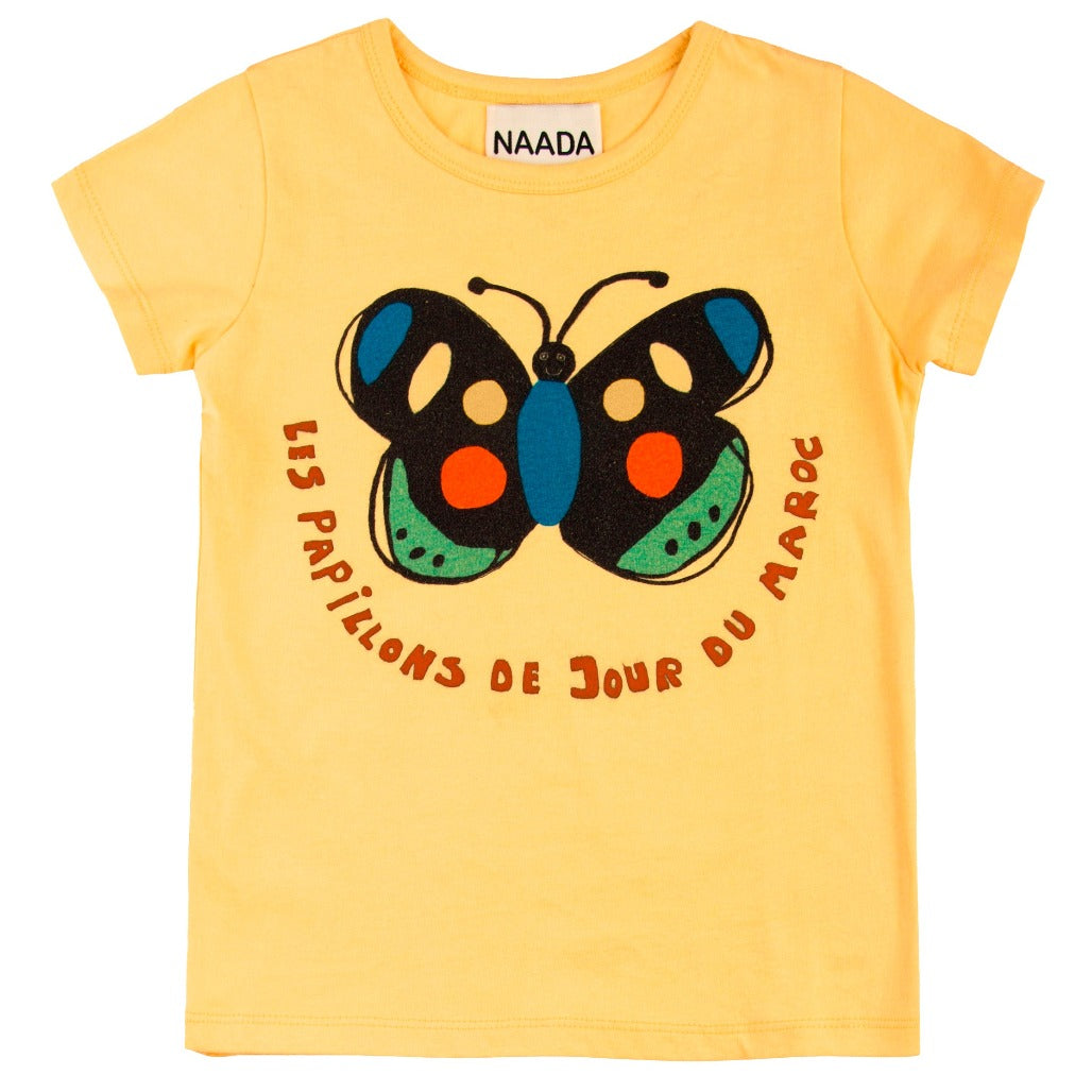 NAADA organic Butterflies of Morocco t-shirt