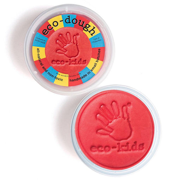 Eco-kids Eco-dough- primary colors, red