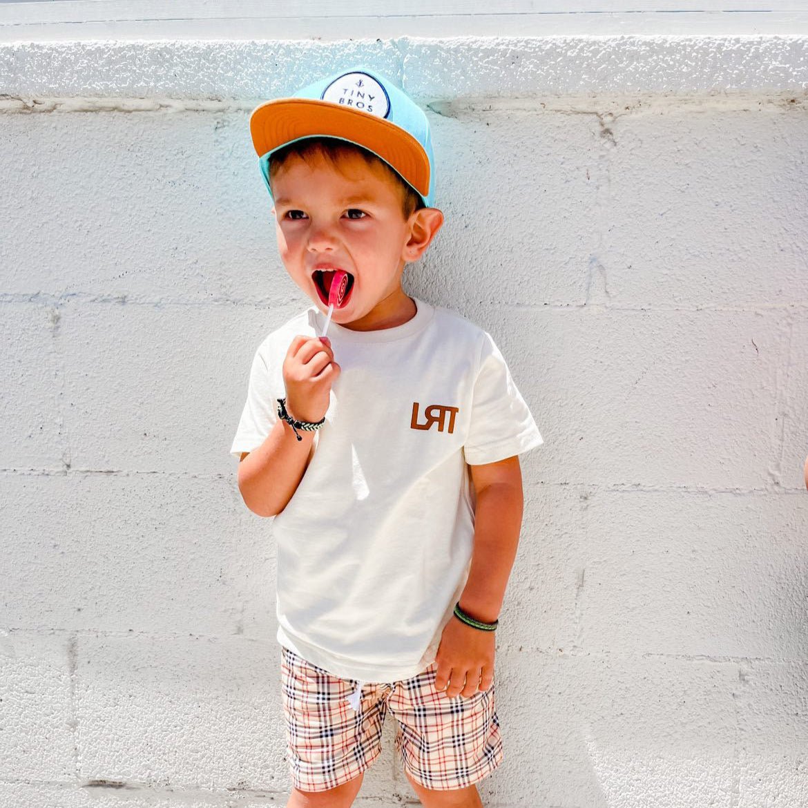 Little Rad Things Organic Boys' Short-Sleeved T-Shirt- DOPE THREADS SWELL DAYS