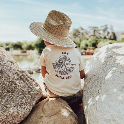 Little Rad Things Organic Boys' Short-Sleeved T-Shirt- DOPE THREADS SWELL DAYS