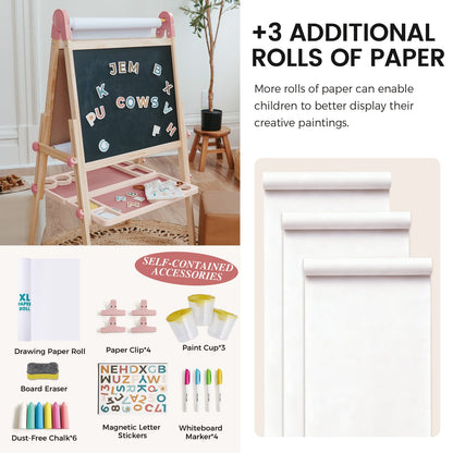 Magnitales Easel & Paper Roll Set