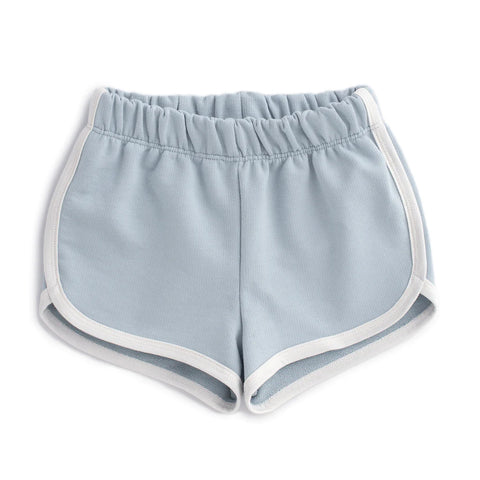 Winter Water Factory organic French terry shorts- pale blue