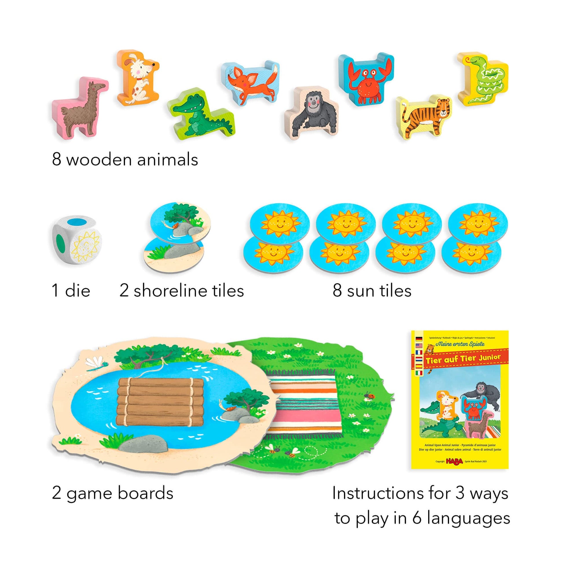 HABA My Very First Games - Animal Upon Animal Junior