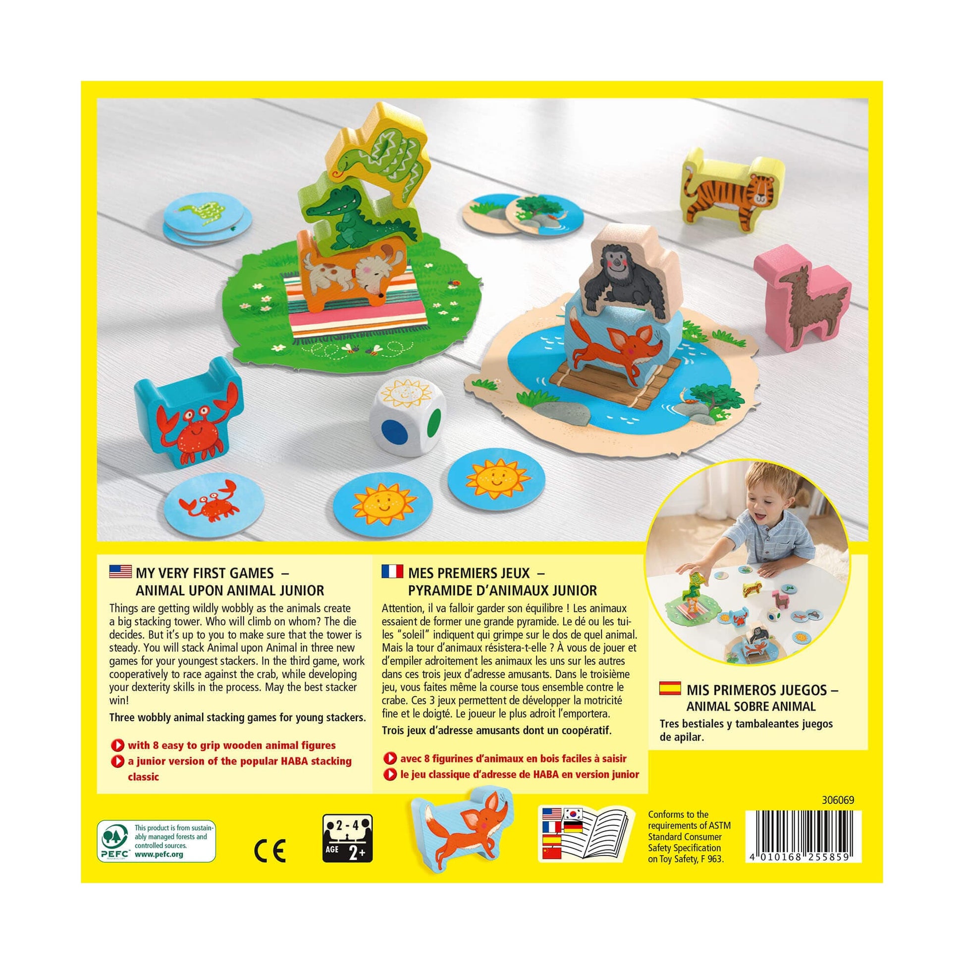 HABA My Very First Games - Animal Upon Animal Junior