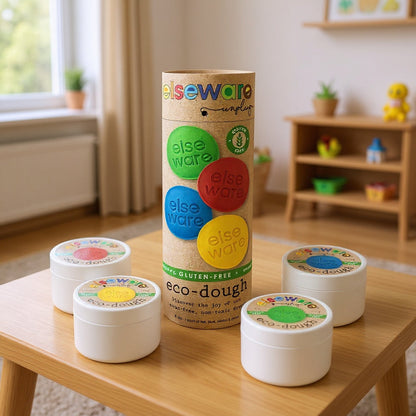 Eco-Dough 4pk – Gluten Free, Non-Toxic Sensory Toy