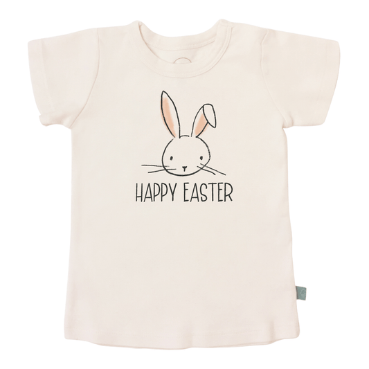 Finn + Emma Organic Cotton Happy Easter Bunny Tee for Kids