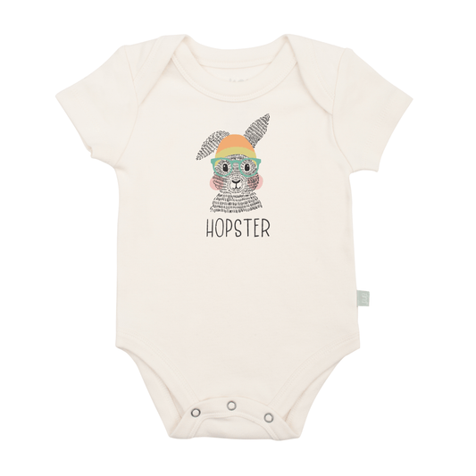 Finn + Emma Organic Cotton Hopster Bodysuit - Baby Easter Outfit