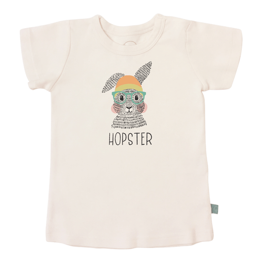 Finn + Emma Organic Cotton Hopster Tee - Kids Easter Shirt