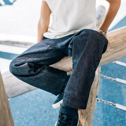 Organic Cotton Denim Kids Jeans | Jackalo
